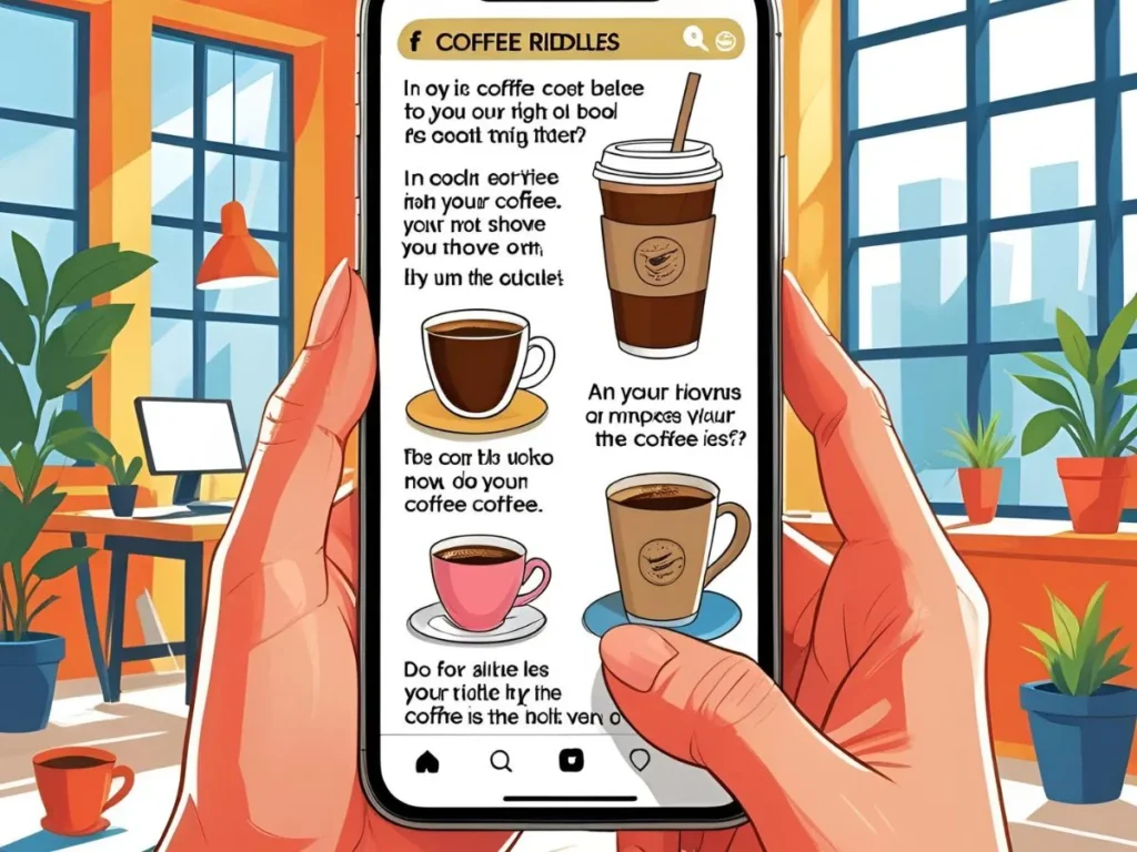 Coffee Riddles for Social Media