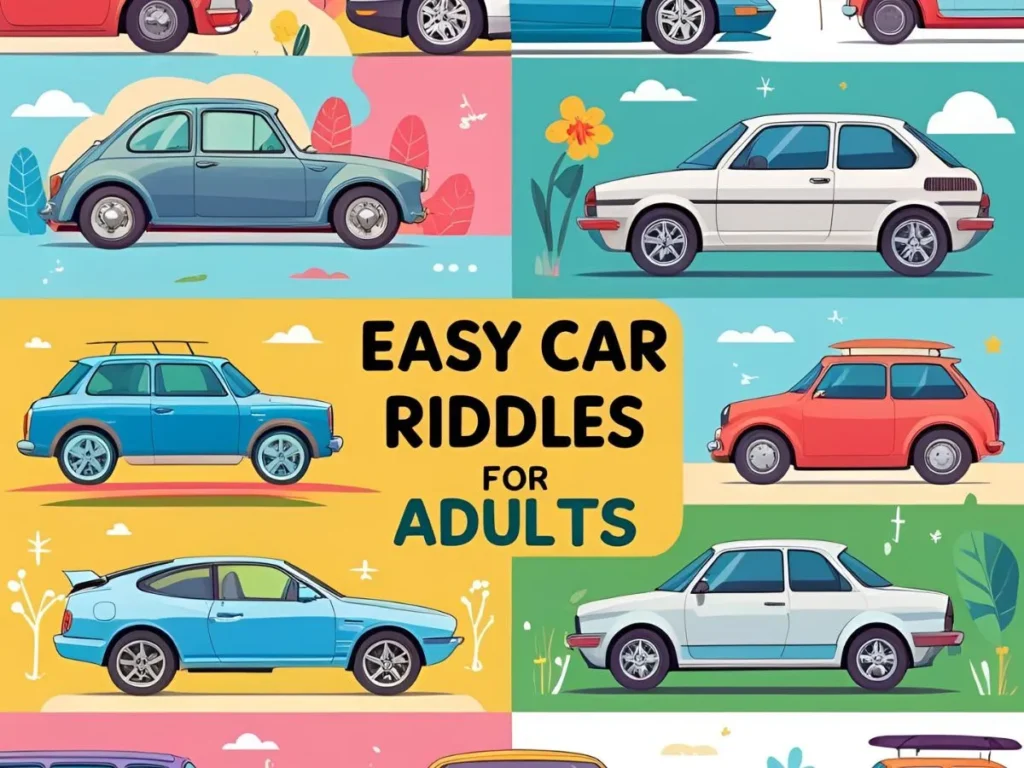 Easy Car Riddles for Adults
