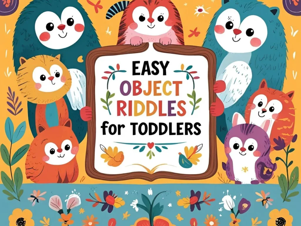 Easy Object Riddles for Toddlers