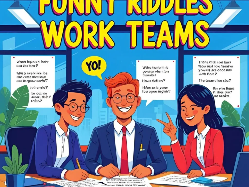 Funny Riddles for Work Teams