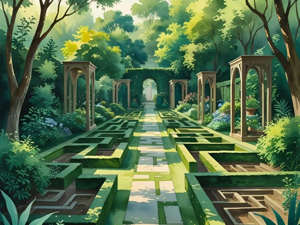 Garden Paths & Structures Riddles