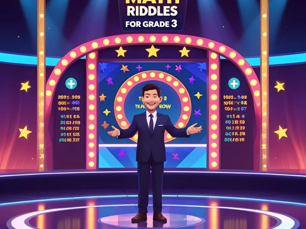 Math Riddles for Grade 3 with Answers