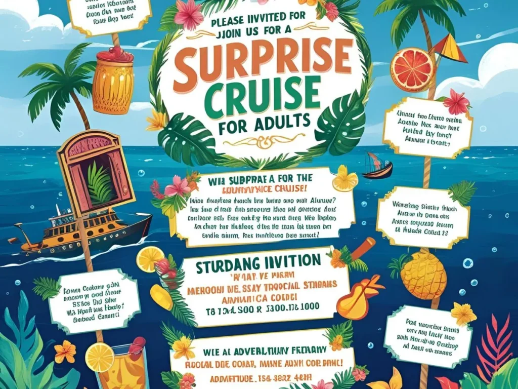 Riddles for Surprise Cruise Adults