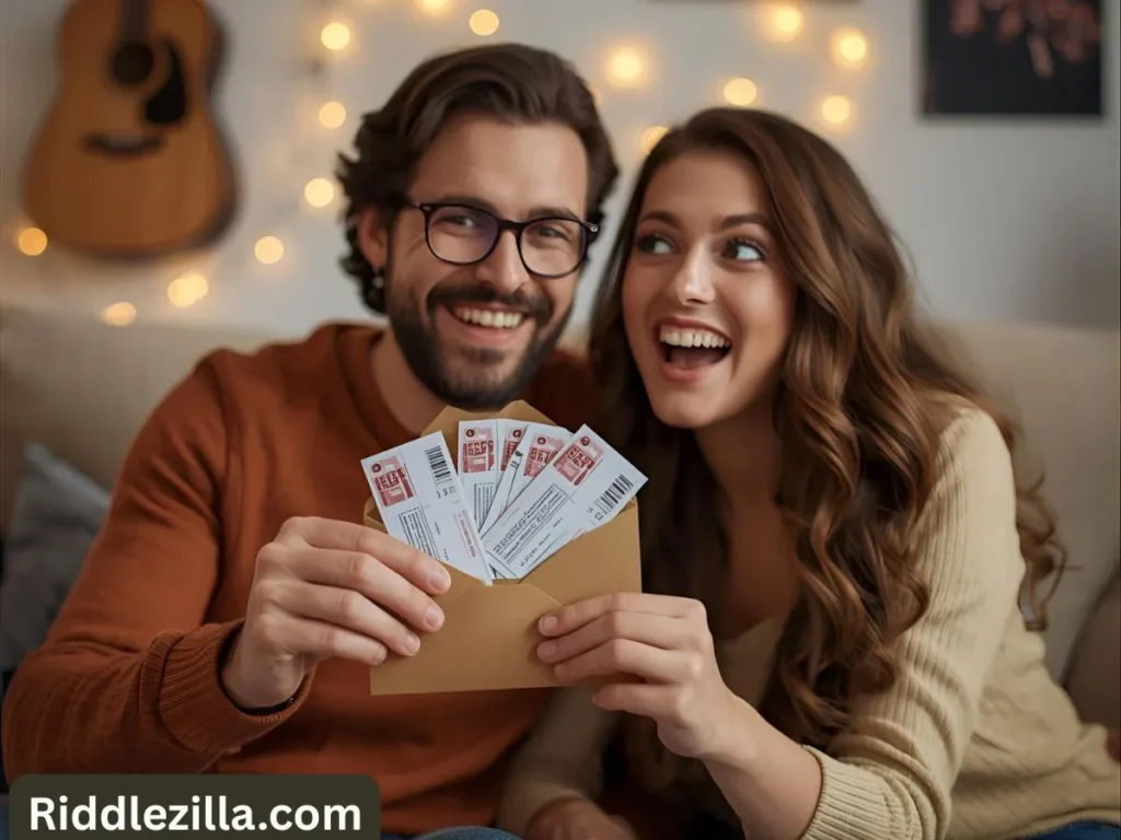 Concert Ticket Reveal Riddles