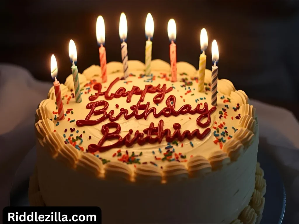 Birthday Cake Riddles