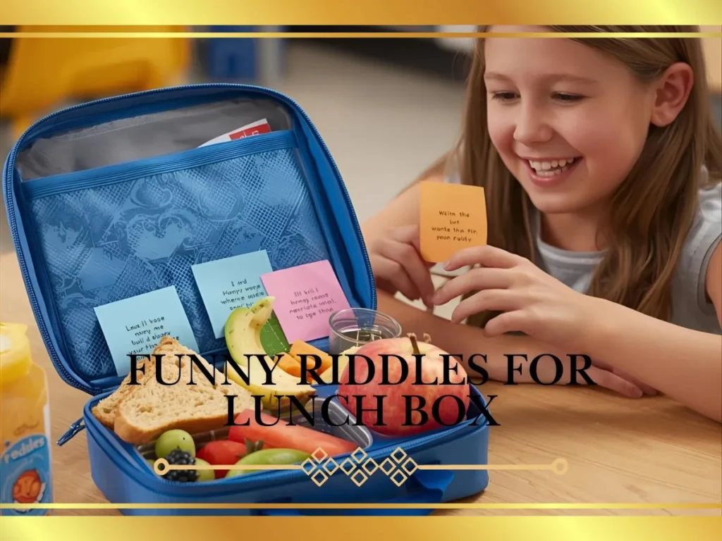 Funny Riddles For Lunch Box