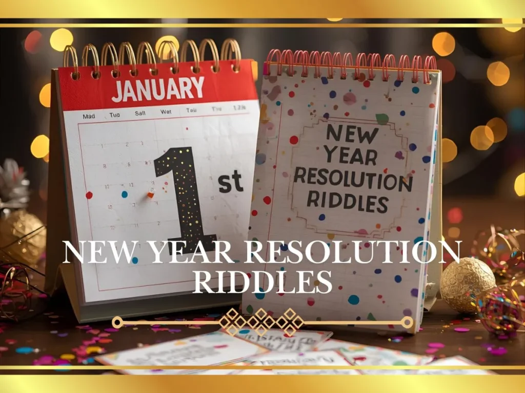 New Year Resolution Riddles