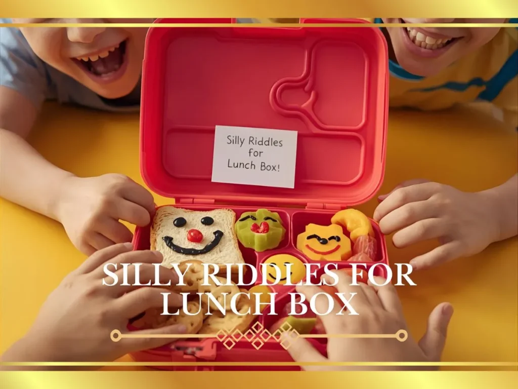 Silly Riddles For Lunch Box