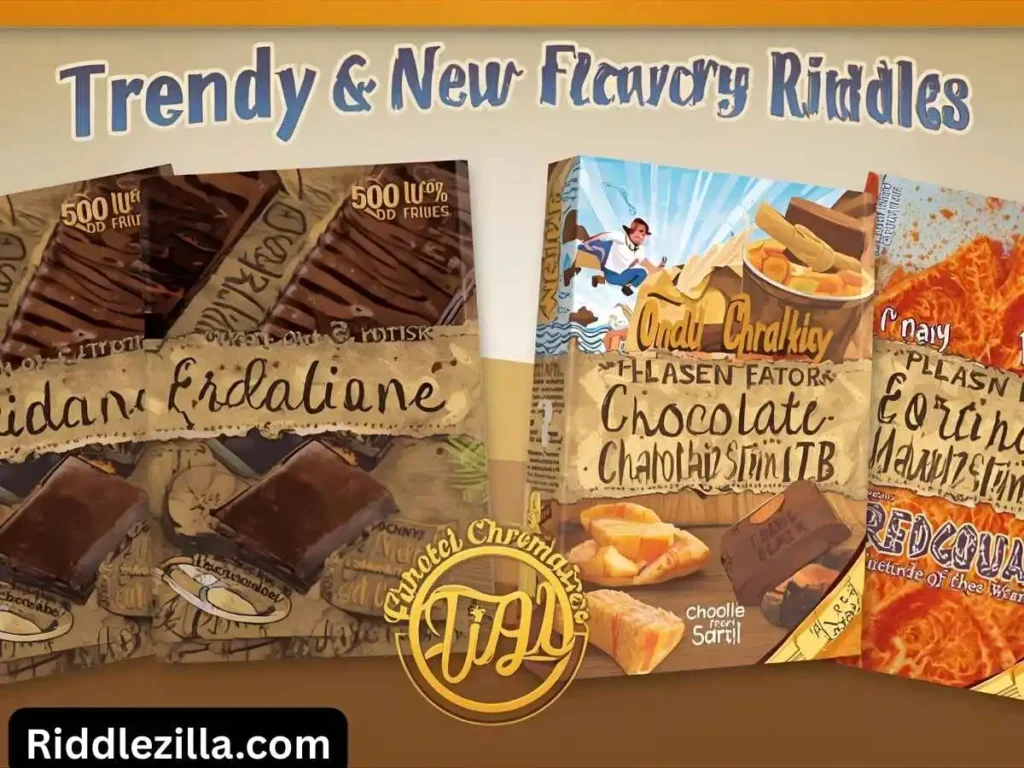Trendy and New Flavor Riddles