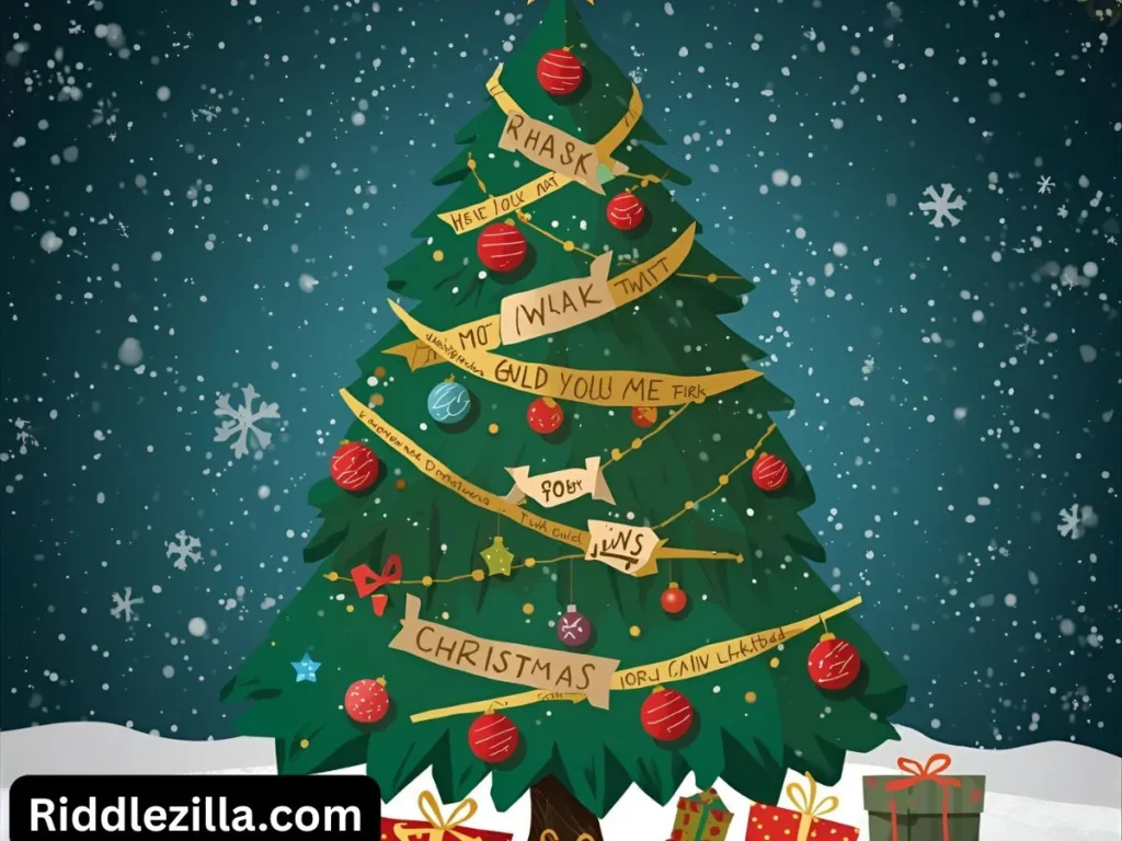 Tricky Riddles for Christmas Tree
