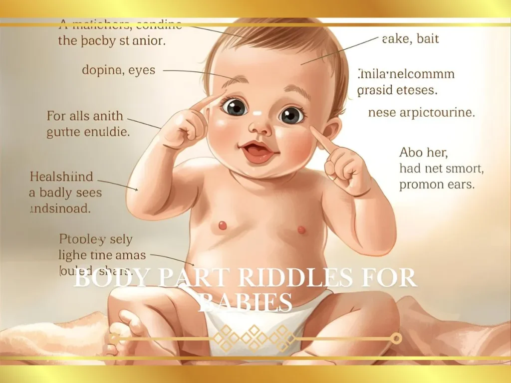 Body Part Riddles for Babies