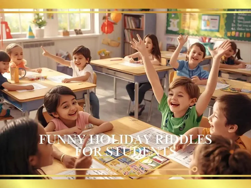 Funny Holiday Riddles for Students