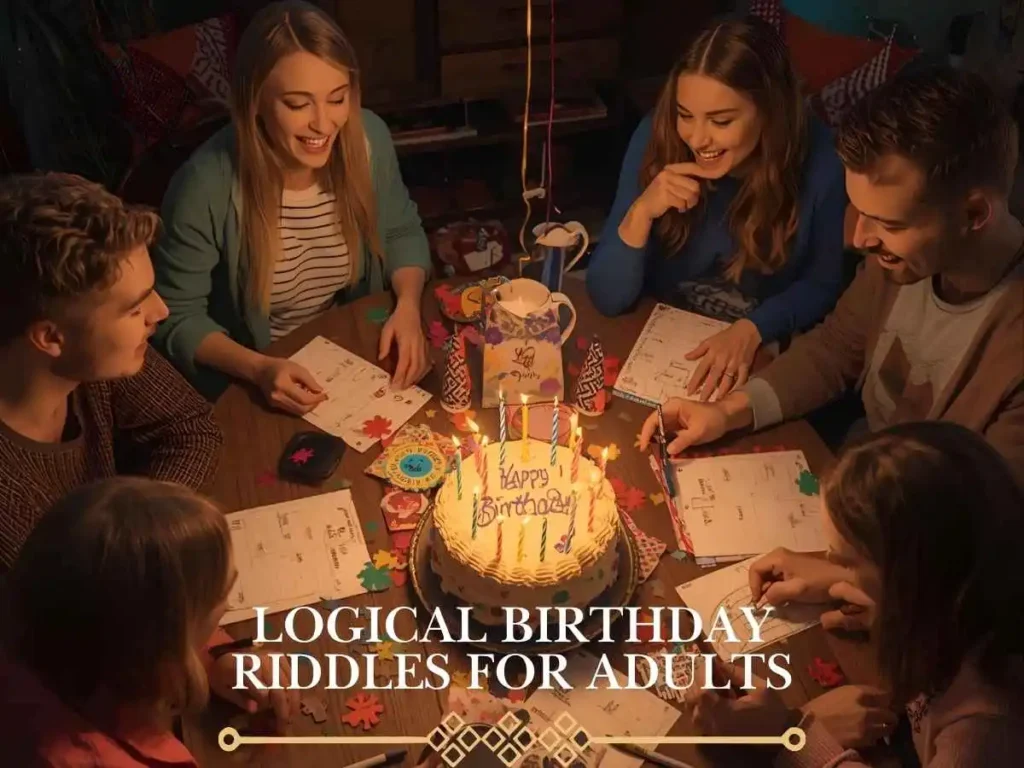 Logical Birthday Riddles for Adults