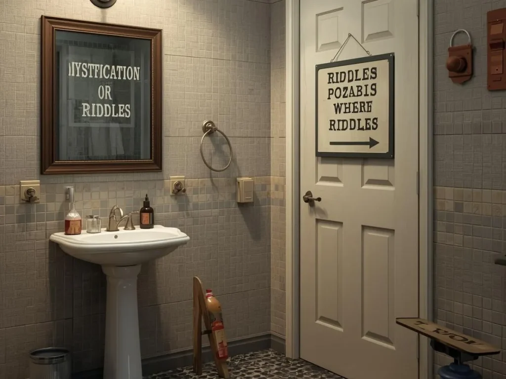 Office Bathroom Riddles