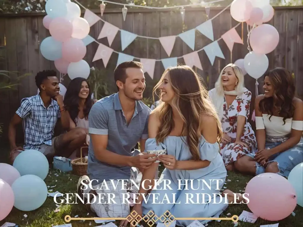 Scavenger Hunt Gender Reveal Riddles