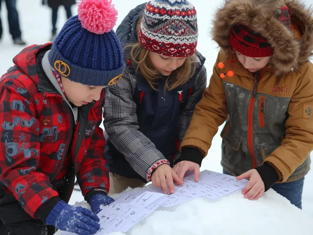 Snow Themed Riddles for Elementary