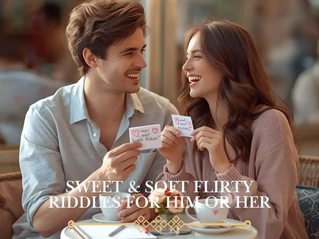 Sweet & Soft Flirty Riddles for Him or Her