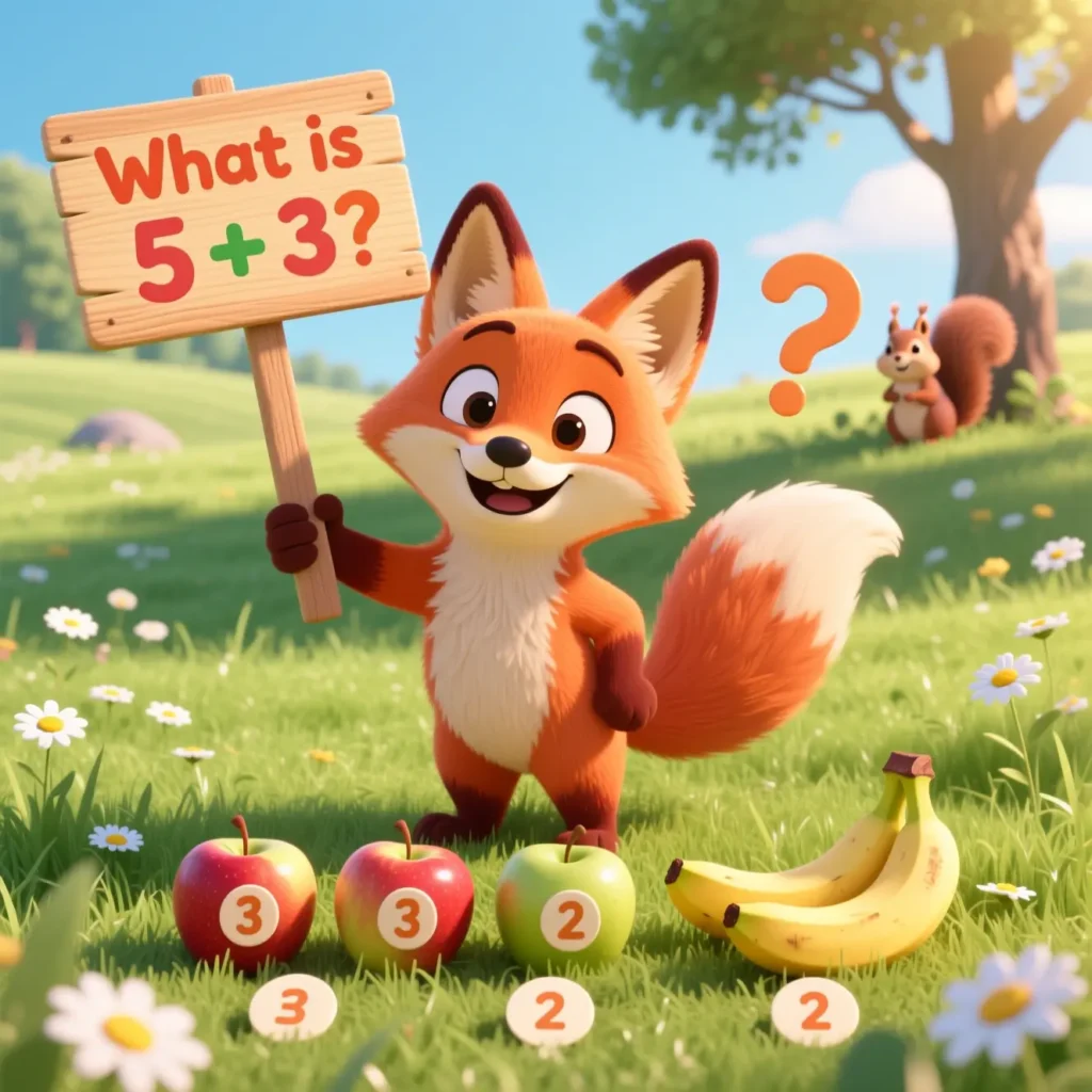 Animal Themed Math Riddles for First Graders