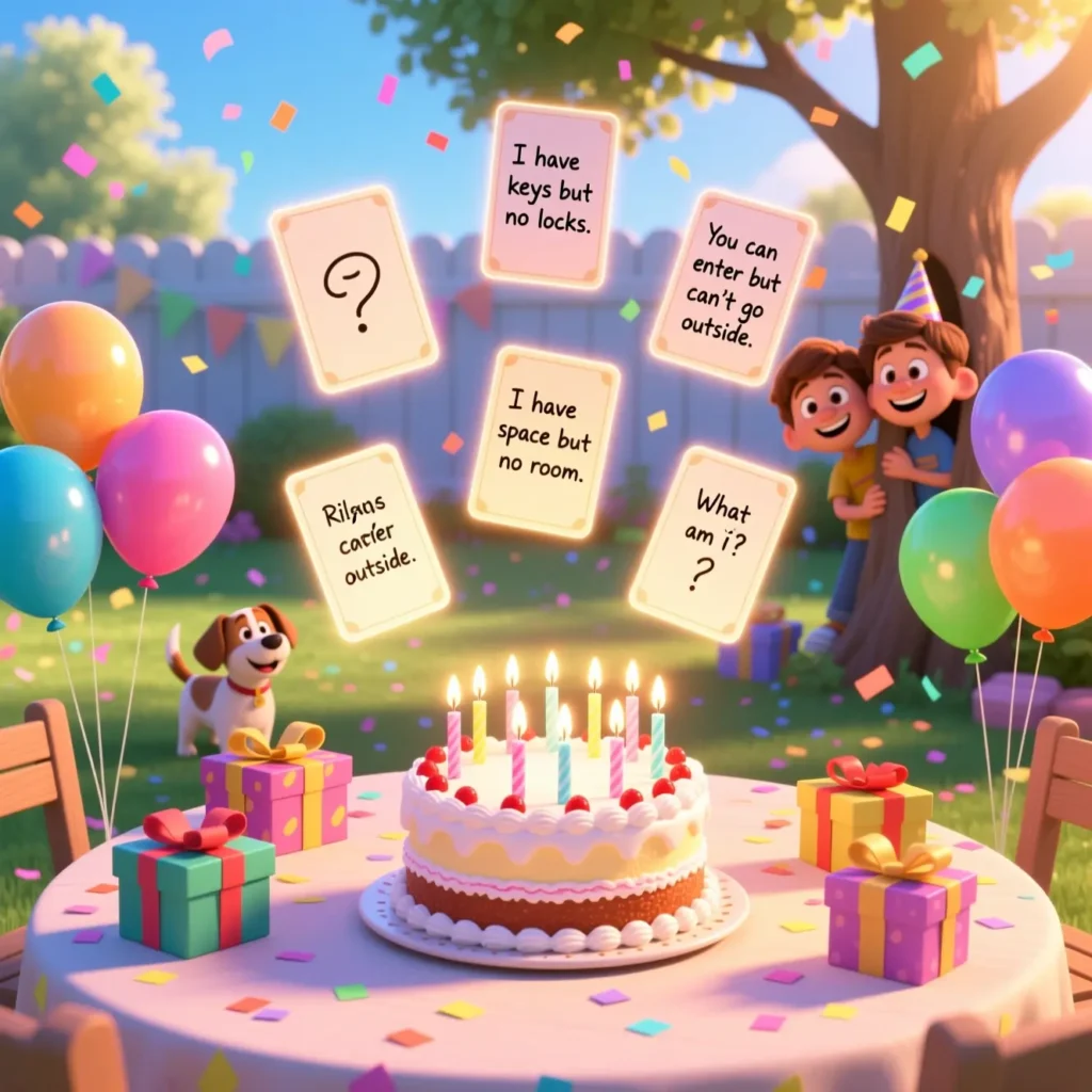 Birthday Game Riddles for 10 Year Olds