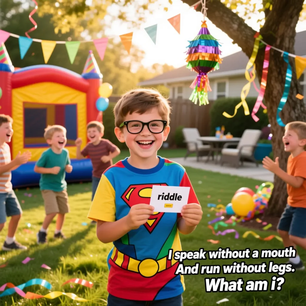 Birthday Party Riddles for 10 Year Olds