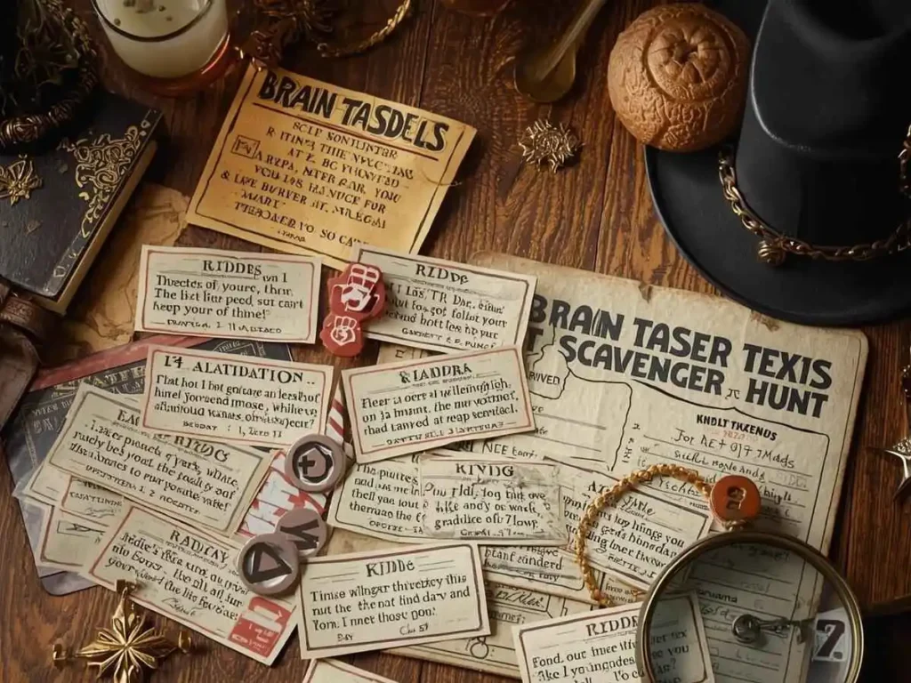 Brain Teaser Riddles for Scavenger Hunt Adults