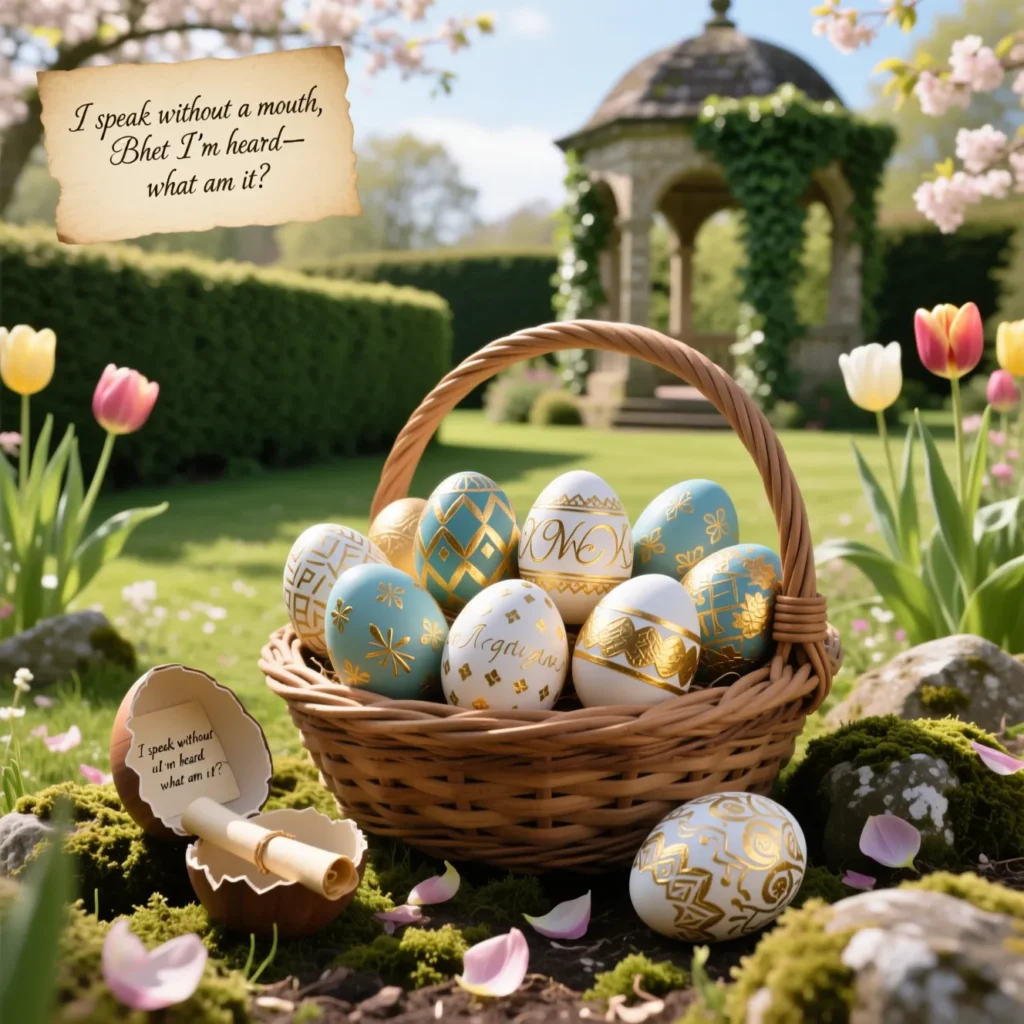 Challenging Easter Egg Riddles for Adults