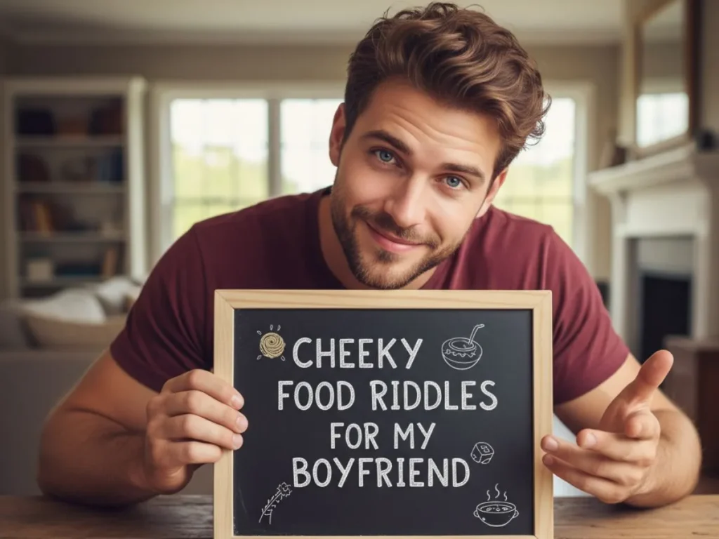 Cheeky Food Riddles for Boyfriend