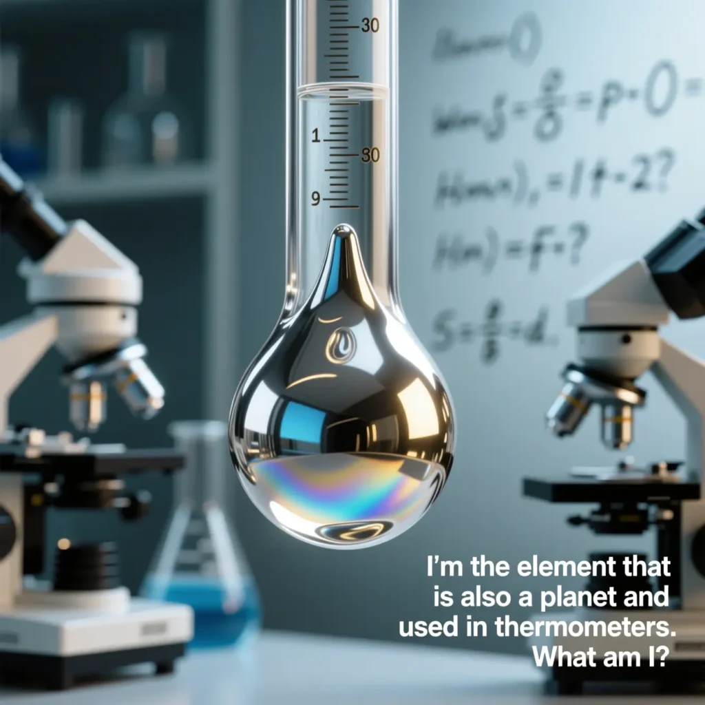 Chemistry Riddles for Middle Schoolers