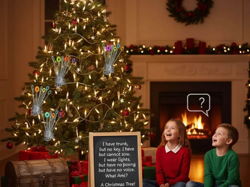 Christmas Tree Riddles for 10 Year Olds