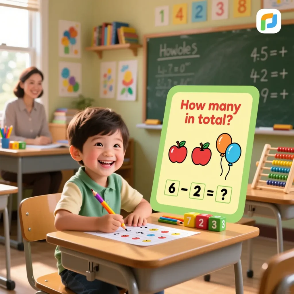 Counting Math Riddles for First Graders