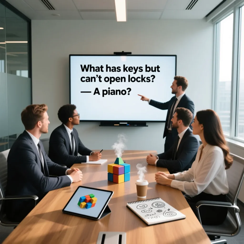 Creative Thinking Riddles for Meetings