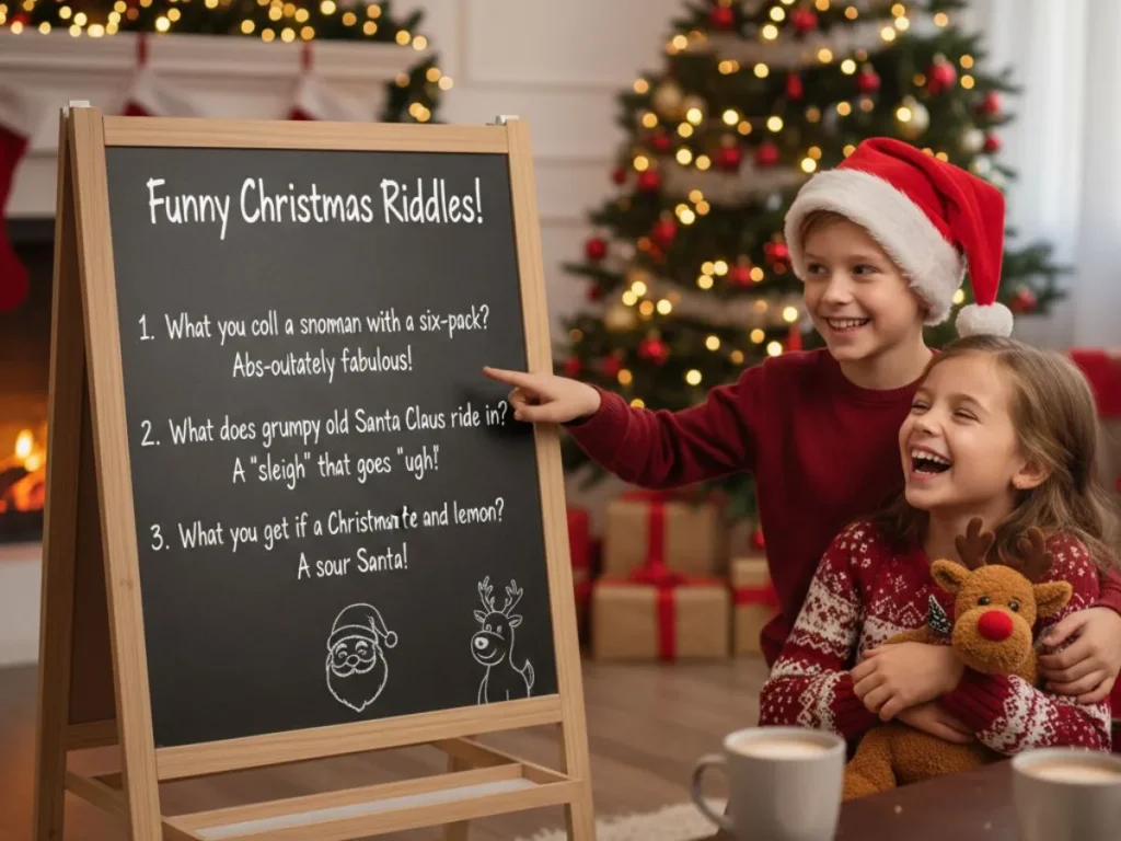 Funny Christmas Riddles for 10 Year Olds