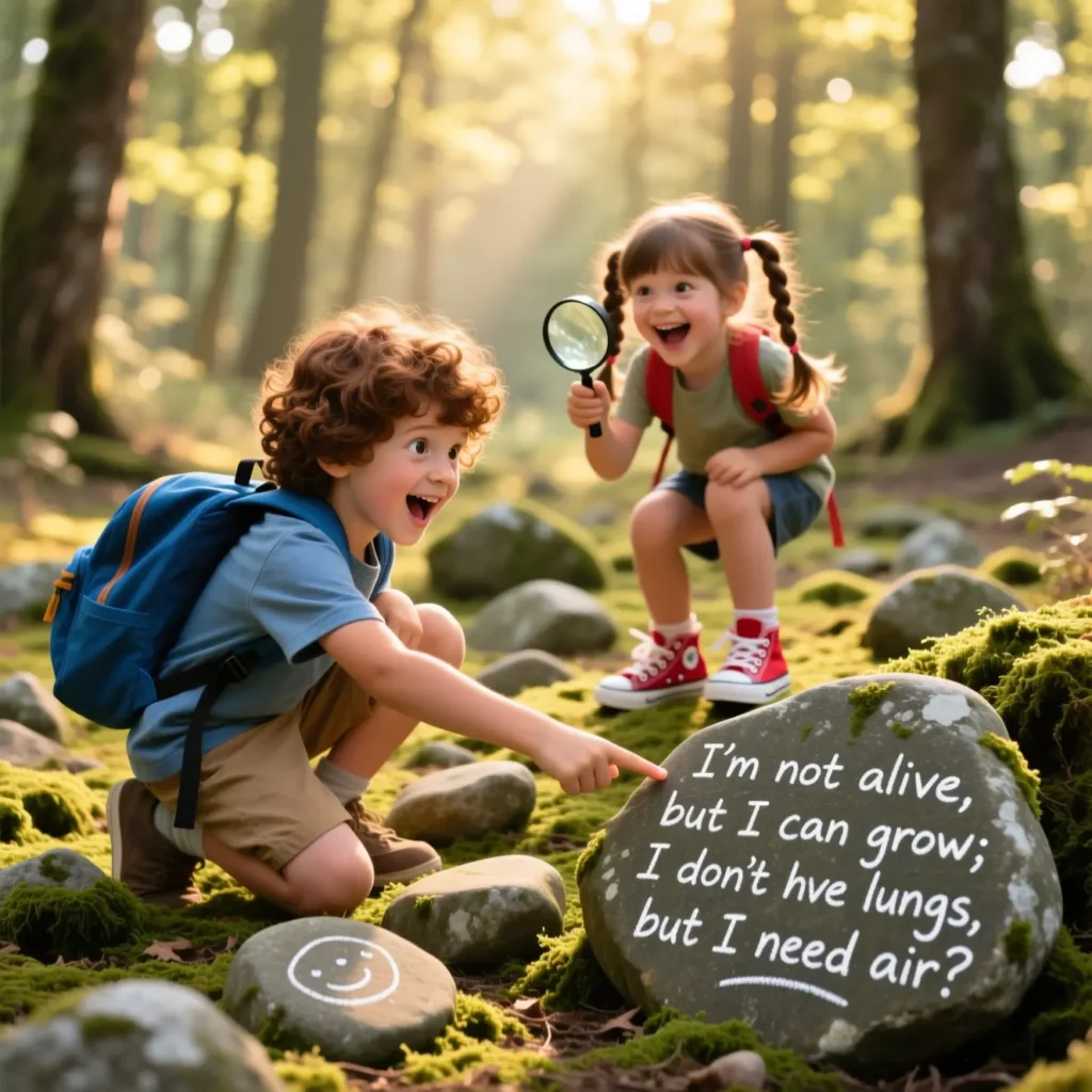 Kids Friendly Rock Riddles for Scavenger Hunt