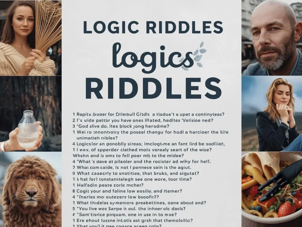 Logic Printable Riddles for Adults