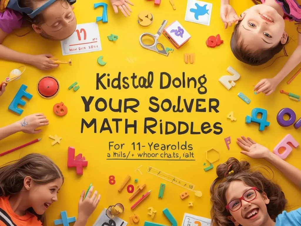 Math and Number Riddles for 11 Year Olds