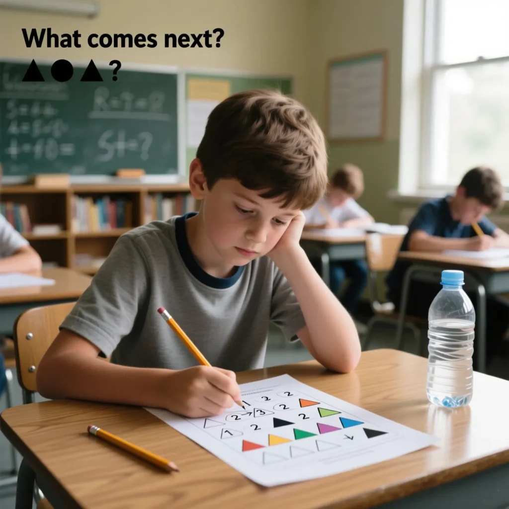 Pattern Based Logic Riddles for Middle School