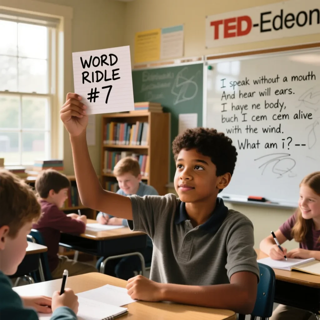 Ted-Ed Word Riddles for Middle School