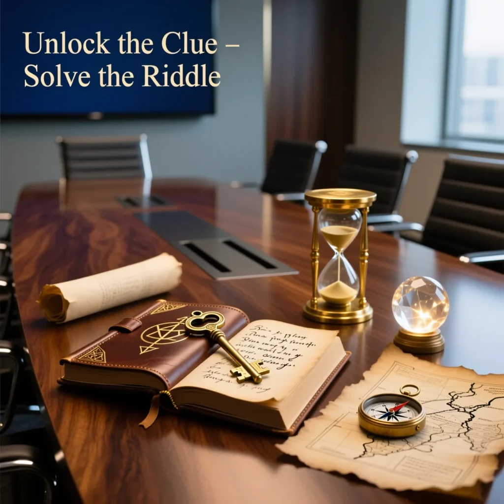 Treasure Themed Riddles for Meetings