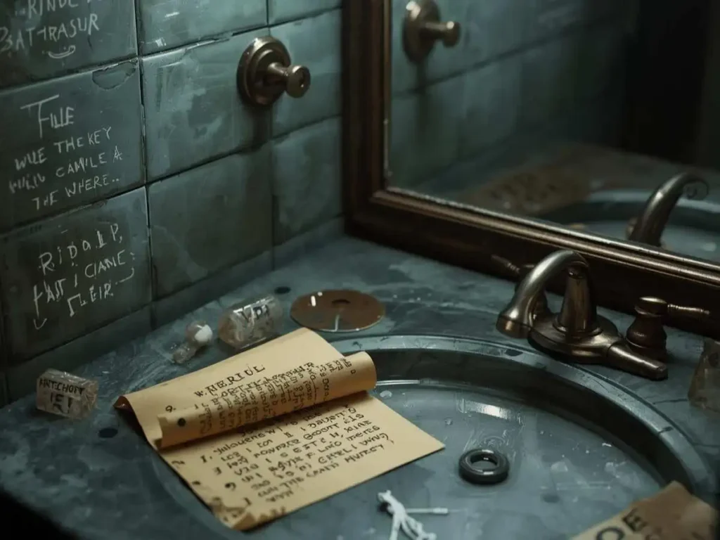 Tricky Bathroom Riddles for Treasure Hunt