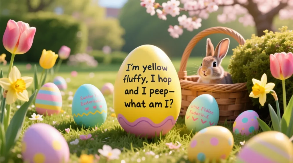 Colorful Easter Riddles for Kids