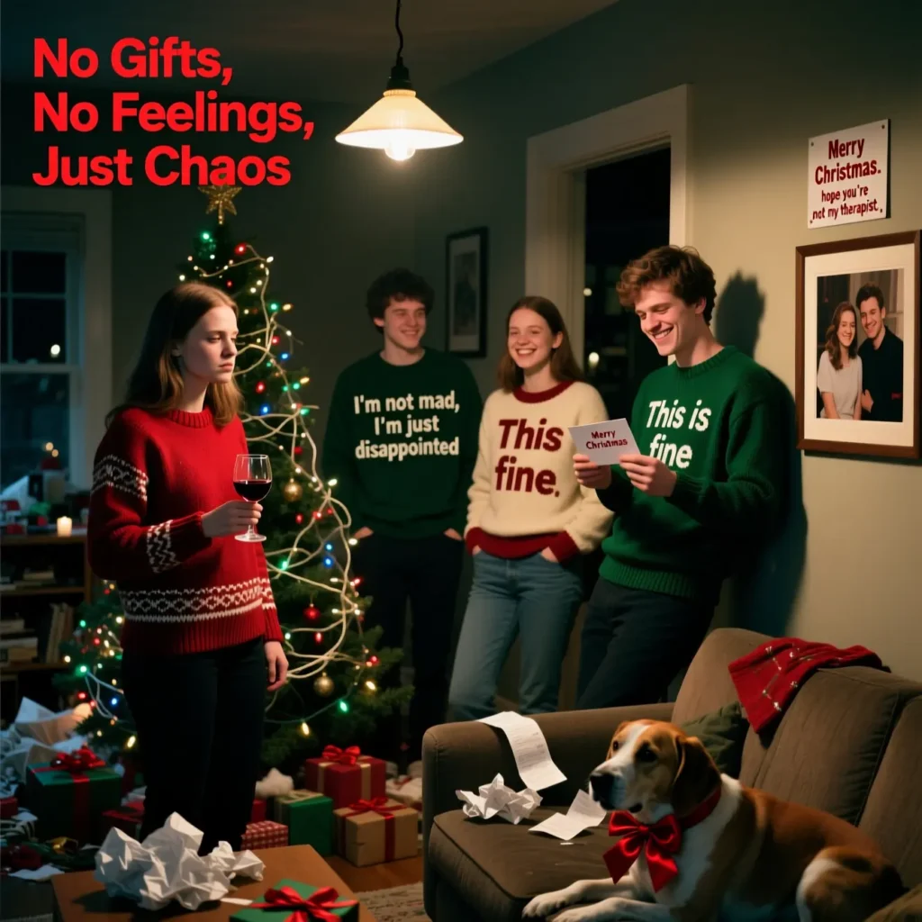 Dark Humor Christmas Riddles for Adults