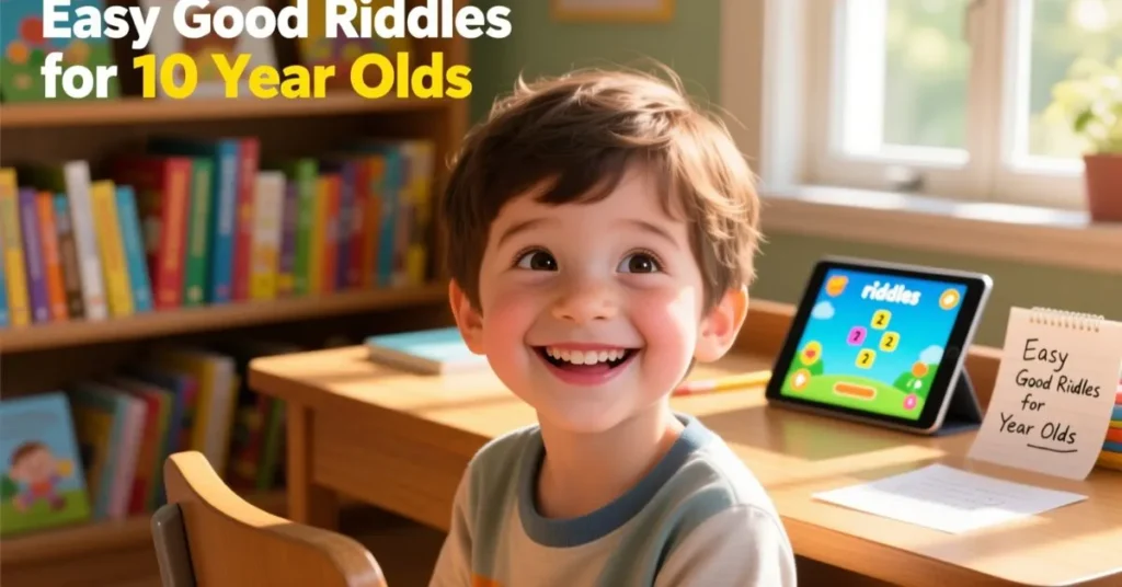 Easy Good Riddles for 10 Year Olds