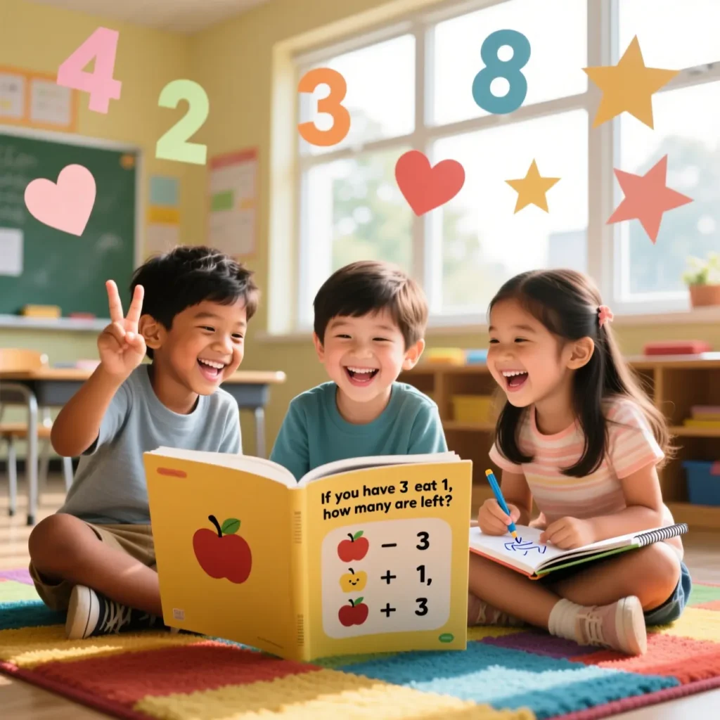 Easy Math Riddles for Kids