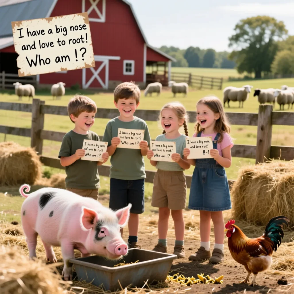 Farm Animal Riddles for Kids