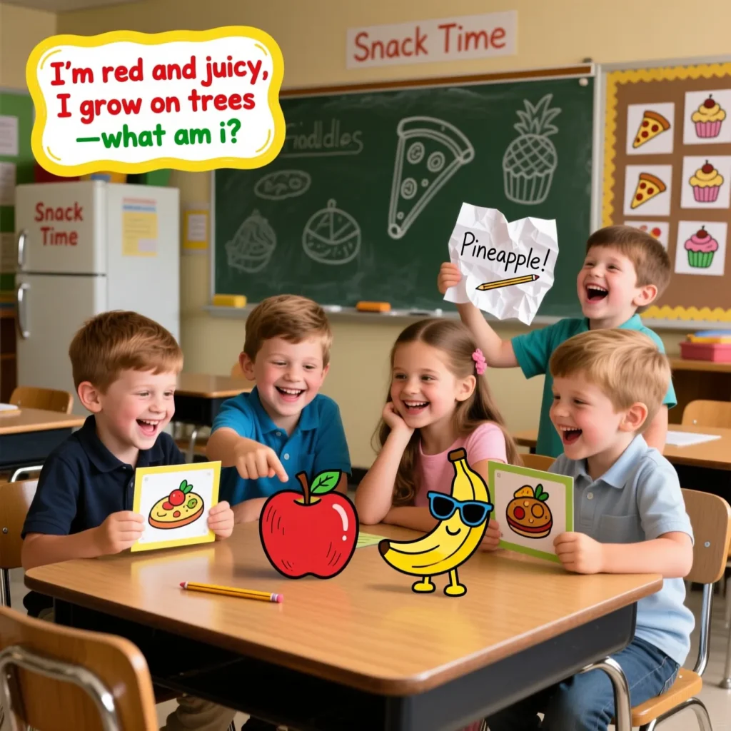 Food Riddles for 3rd Graders