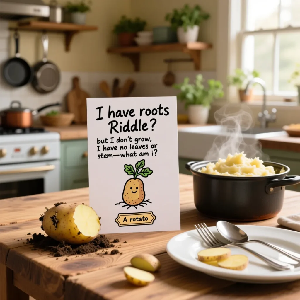 Food Themed Riddles for Middle School