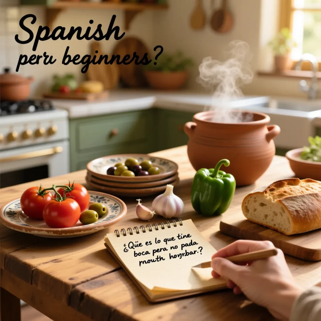 Food Themed Spanish Riddles for Beginners