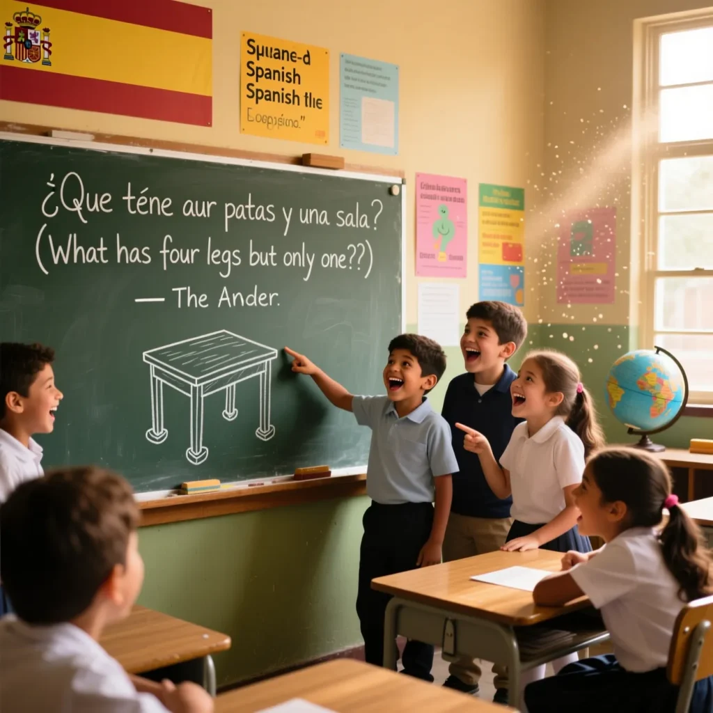 Funny Spanish Riddles for Students