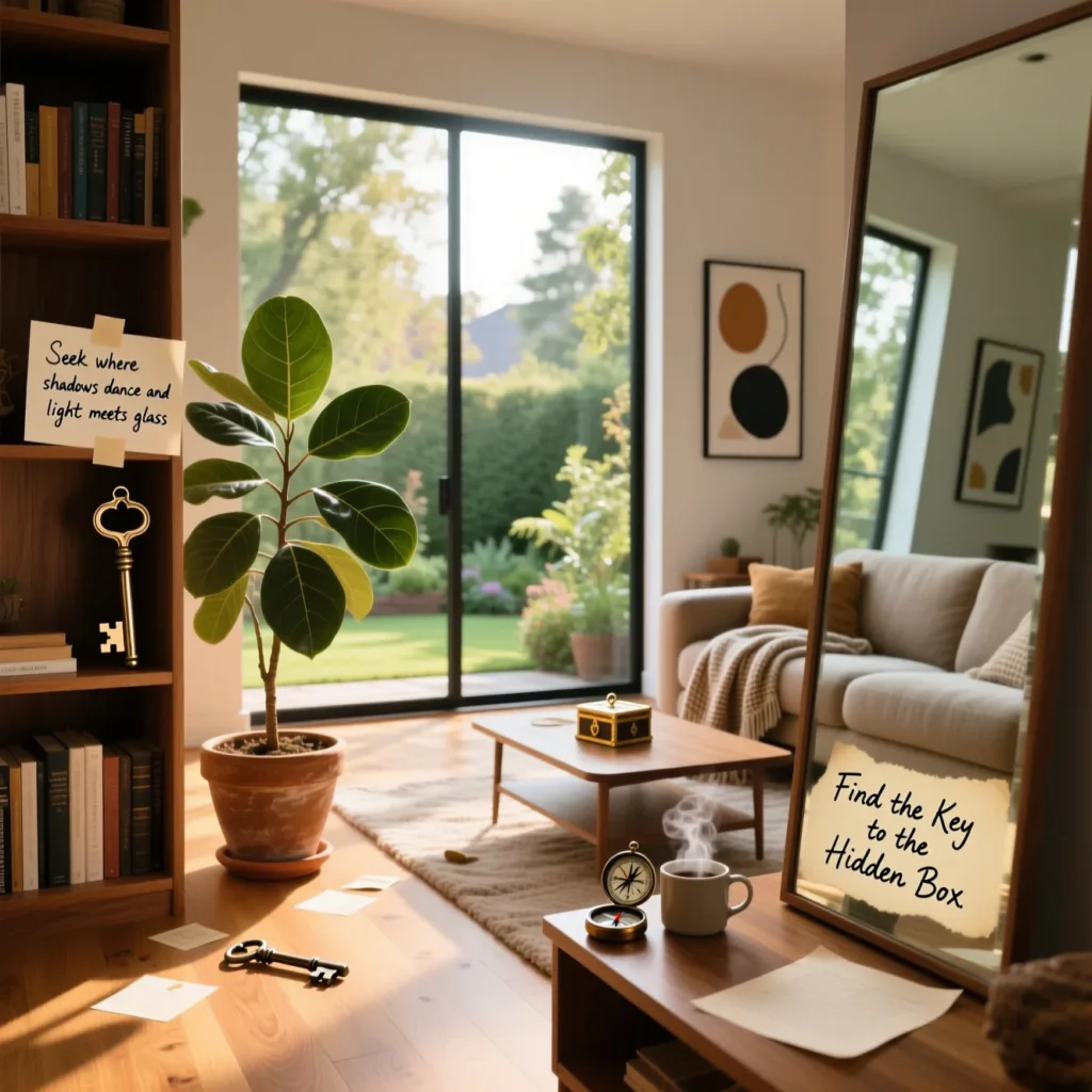 Living Room Treasure Hunt Riddles