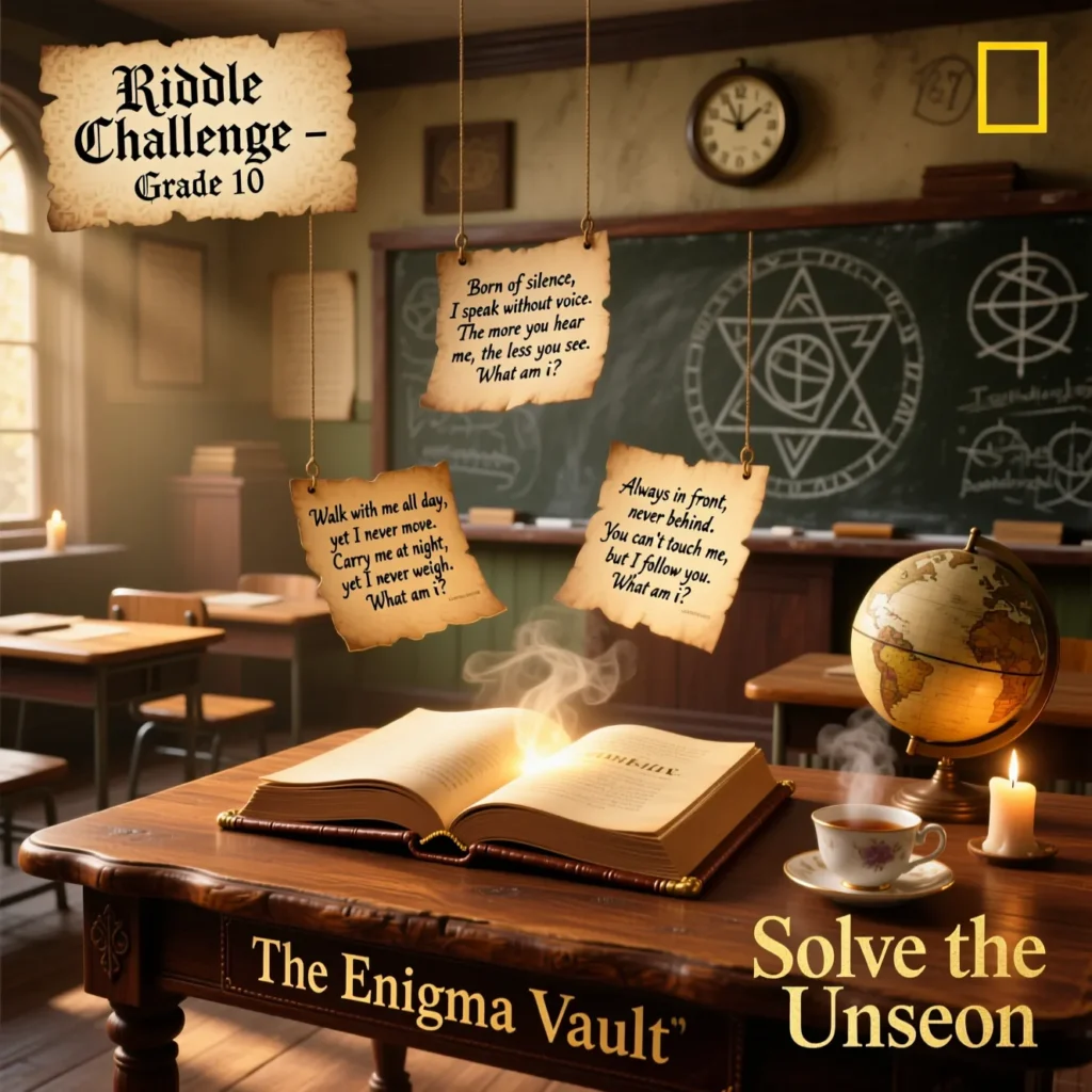 Long Creative Riddles for High School Brain Games